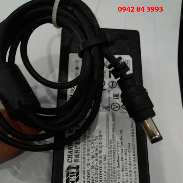 Adapter nguồn CWT KPL-060M 24v 2.5a